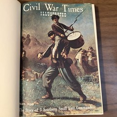 Civil War Times Illustrated Vol 1-5 Complete Set Index 1962-1967 Bound HC Books