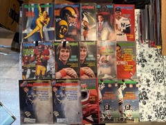 SPORTS ILLUSTRATED MAGAZINE – 79-82 – LOT OF 48 -DUPLICATES -MOST PAGE PROTECTED