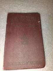 Boy Scouts Handbook for Boys 1940 & Scoutmasters 1929 Manual Vintage Lot