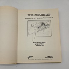 THE GOUGEON BROTHERS ON BOAT CONSTRUCTION (1985) Wood & West Revised 4th Ed Book