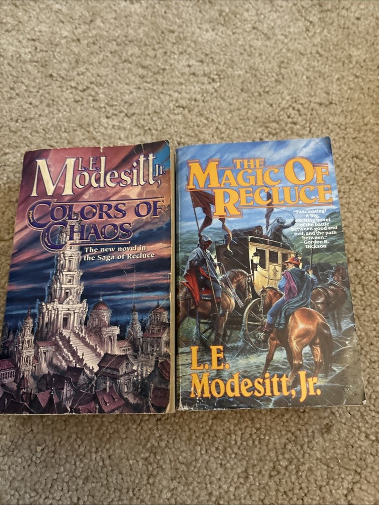 1992 L.E. Modesitt Jr. THE MAGIC OF RECLUCE fantasy epic novel TOR BOOKS pb
