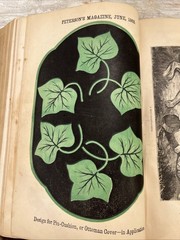 Antique PETERSON’S LADY’S MAGAZINE full year 1863 vol 43 + 44, color B/W plates