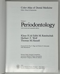 Color Atlas of Dental Medicine: Periodontology by Rateitschak, Wolf & Hassell HC