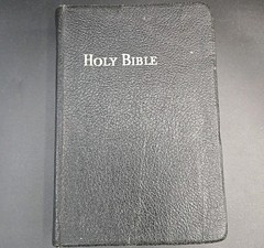 Holy Bible Red Letter Self-Pronouncing KJV National Bible Press 1963 Crystalette