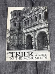 Trier, a Guide to the Monuments – 1970s – 45 pages