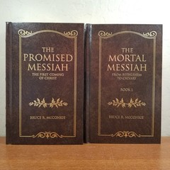 Complete Leather Set 6 Messiah Hardcover McConkie LDS Mortal Promised Millennial