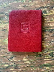 1921 Small RED Book Short Stories Maupassant New York Little Leather Library