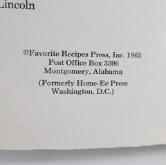 Illinois Women’s Clubs Cookbook Favorite Recipes 1963 SC Spiral Bound 190 Pages