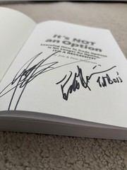 It’s Not an Option Book- Jon & Pete Najarian – Autographed