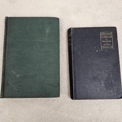 Autobiography Of Benjamin Franklin & Other Papers Set Of 2 Vintage Hardcover