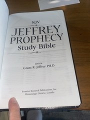 KJV JEFFREY PROPHECY (Marked Reference) Bonded Leather Grant R. Jeffrey, Editor