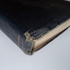 New Analytical Indexed Edition Holy Bible KJV Morocco Leather 1966 w/Concordance
