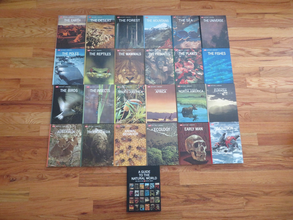 LIFE NATURE LIBRARY – COMPLETE 25 VOLUMES