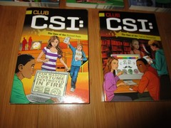 Club CSI Books #1-5 by David Lewman KIDS CRIME SOLVING FORENSICS
