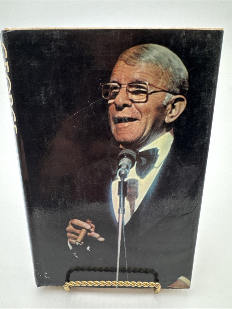 George Burns Living It Up or They Still Love Me In Altoona Hardcover 1976 Book