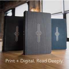Filament Bible NLT (LeatherLike, Black): The Print+Digital Bible