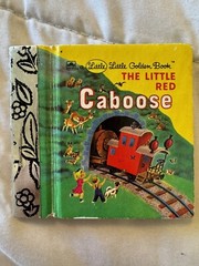 Vintage Hardee’s The Little Red Caboose Mini Book 2.75”