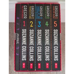 Suzanne Collins Gregor the Underland Chronicles 5 Book Box Set + Journal