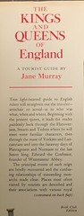 The Kings and Queens of England: A Tourist Guide. by Jane Murray 1974 HC 2623