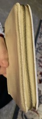 Holy Bible King James Translation Leather Cover Good Zipper Mid 50’s Small World