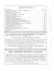 Domestic Decorative Art Needle Work 1886 (44 Pages)
