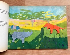 Origami Zoo Animal Book 1961, Early Japanese Craft Book in English w/ Examples
