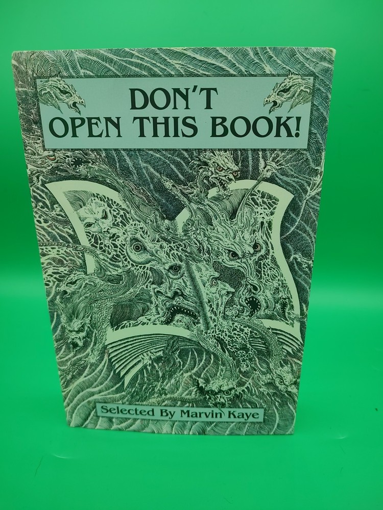 Don’t Open This Book! by Marvin Kaye (Hardcover)