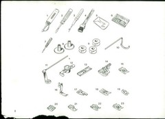 NECCHI Silvia Multimatic 584 Maximatic 586 Instruction Manual – WIRE BINDER