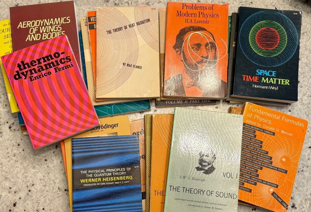 Dover Technical Paperbacks [Choose From Dropdown] Math Physics Classics VTG