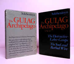 The Gulag Archipelago Set Vol. 1 & 2 by Aleksandr I. Solzhenitsyn 1st Edition