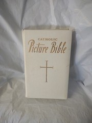 CATHOLIC PICTURE BIBLE – WHITE LEATHER, GILDED PAGE EDGES
