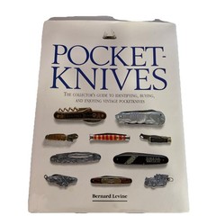 Pocket Knives Guide By Bernard Levine. 1993 Hardcover 80 Pages Pre Owned