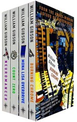 Sprawl Series Complete 4 Books Collection Set by William Gibson (Neuromancer, Co