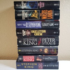 Stephen King Books. Skeleton Crew. Drawing Of The Three. The Waste Lands. 1408 +