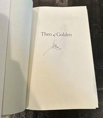 SIGNED – THEO OF GOLDEN Allen Levi – Hardcover Dust jacket – Brand New