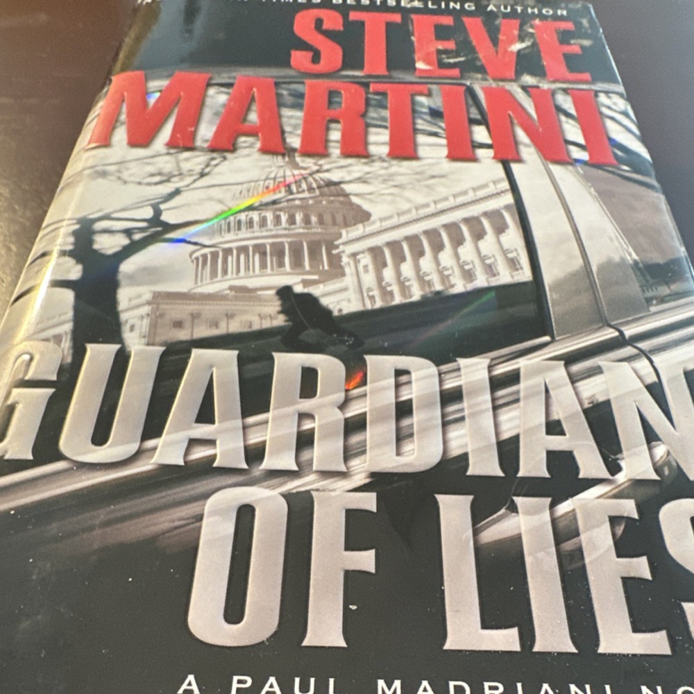 William Morrow Guardian of Lies Paul Madriani Steve Martini Hardcover DJ