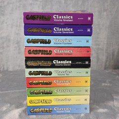 Garfield Classics Volume 3 4 5 8 10 11 13 14 17 19 Jim Davis Paperback Book Lot