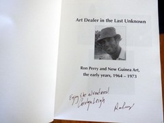 Signed Copy! – Art Dealer in the Last Unknown: Ron Perry and New Guinea Art