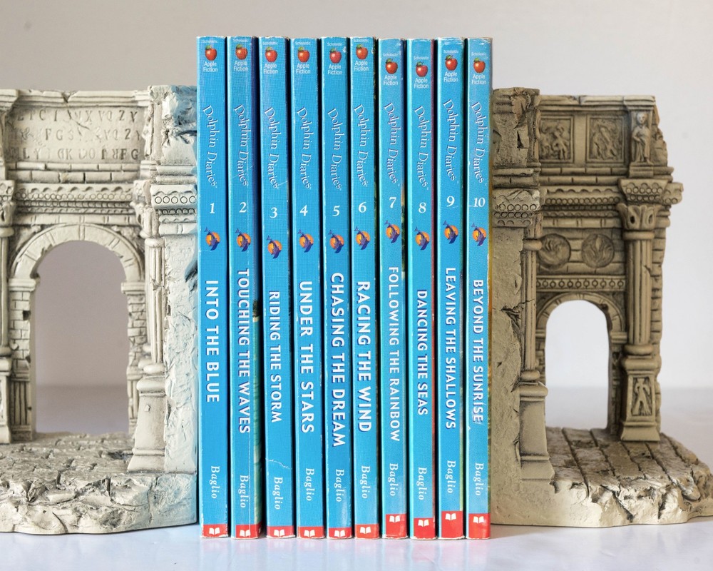DOLPHIN DIARIES Complete Series Lot of 10 (#1-10) Set Paperback Books Ages 8-12