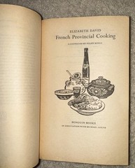 French Provincial Cooking by Elizabeth David, 1981, Paperback