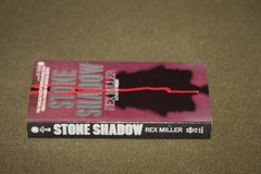 Stone Shadow by Rex Miller 1989 PB 1st Printing Onyx Horror w/ Embossed Cover