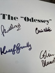 SIGNED The Odessey: The Zombies in Words and Images Scott B. Bomar 2017 1st Ed