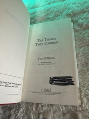 The Things They Carried Tim O’Brien Large Print Shlf