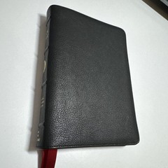 Holy Bible ESV Heirloom Single Column Personal Size Bible, Goatskin, Black