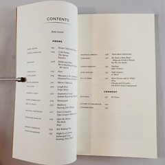 Poetry Magazine Vol 188 #3 Jun 2006 Dana Levin Clive James Adam Zagajewski Poems