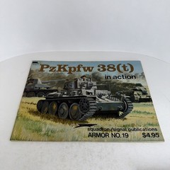 Vintage Squadron/Signal Publications Lot 7 In Action Books WW1/2 Armor Tanks PB