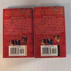 Lot Of 7 Immortals Series Book 1-4 6-8 Paranormal Romance Paperback Book