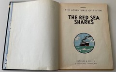 Tintin UK First Edition – The Red Sea Sharks – Hardcover 1960 Methuen Herge