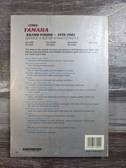 Clymer Service Repair Maintenance Manual M411 Yamaha XS1100 Fours 1978-1981