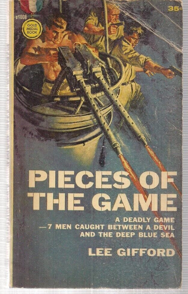 Pieces of the Game s1008 Gold Medal 1960 1st Lee Gifford War WWII Japanese